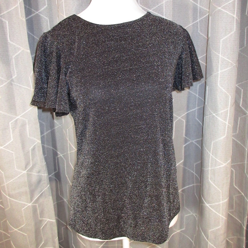 Elegant Black Glitter Top Never Been Worn
